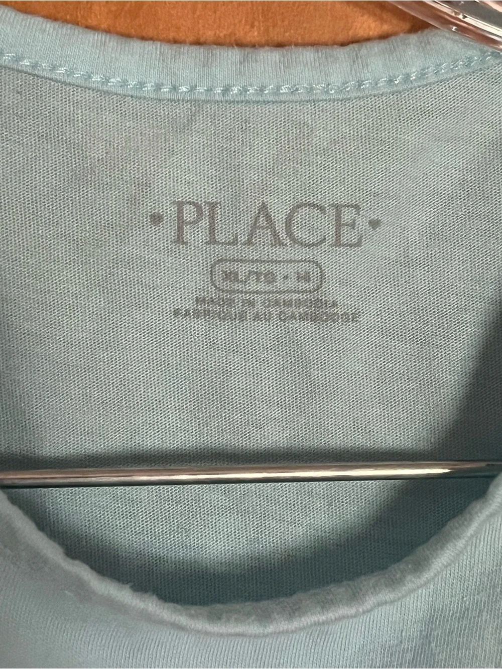 Place Light Blue Tank Top with Dolphin Paradise Graphic